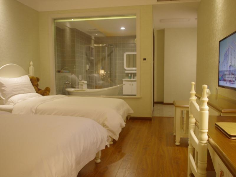 Greentree Alliance Shanghai Wanda Songjiang University Town Metro Station Hotel Extérieur photo